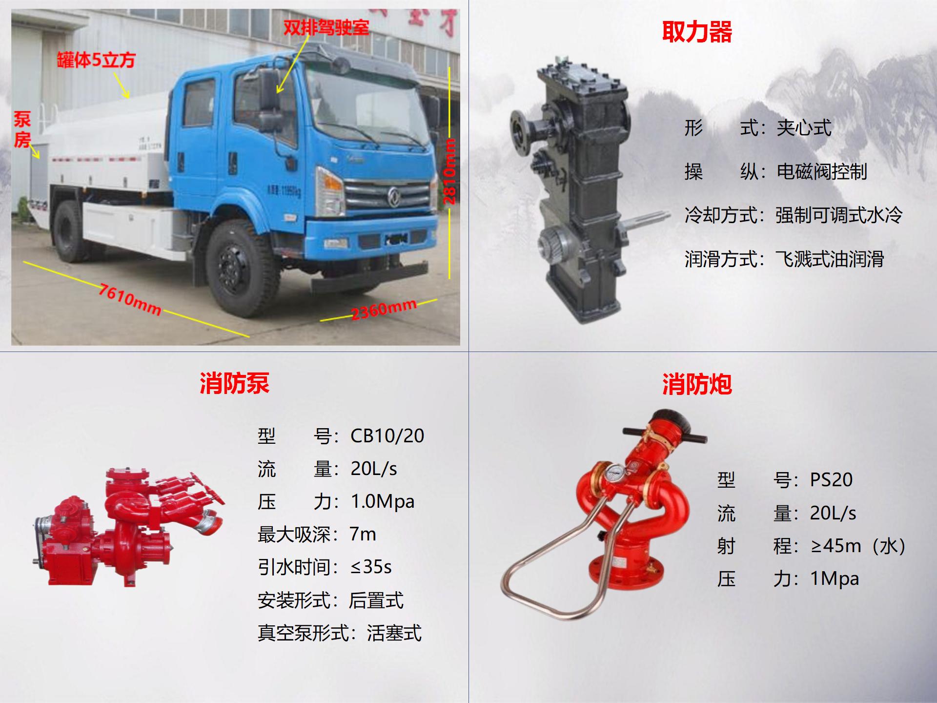 東風(fēng)5噸消防灑水車(chē)